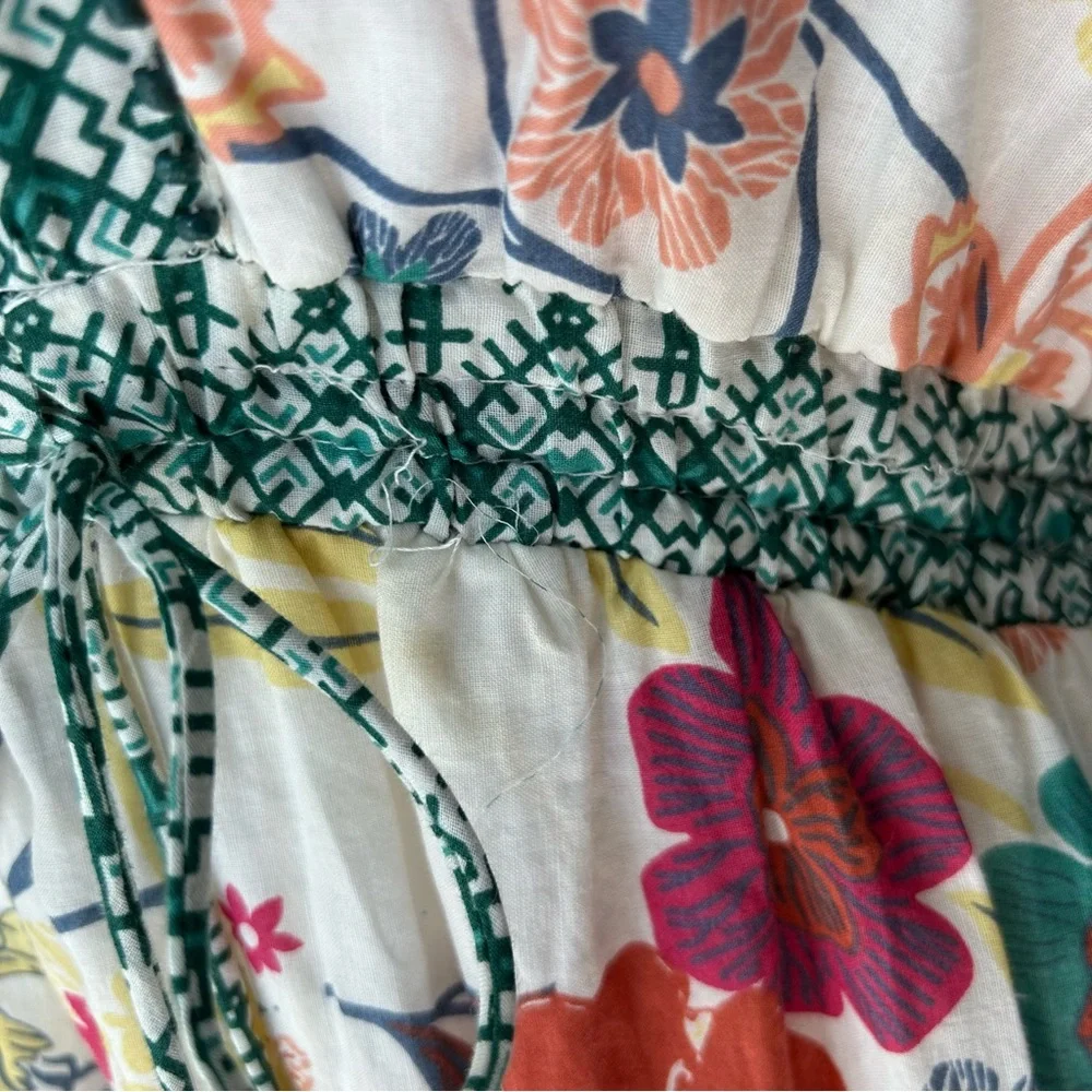 Kaktus Floral Beaded Trim Dress - Picture 10 of 13